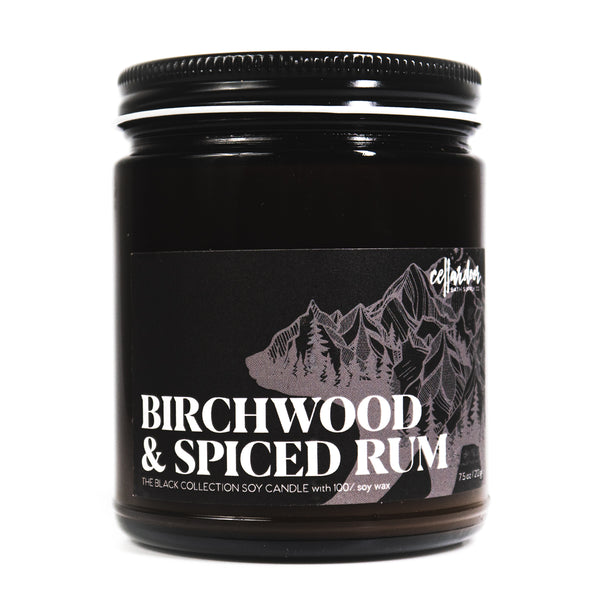 Cellar Door Birchwood + Spiced Rum Soy Candle