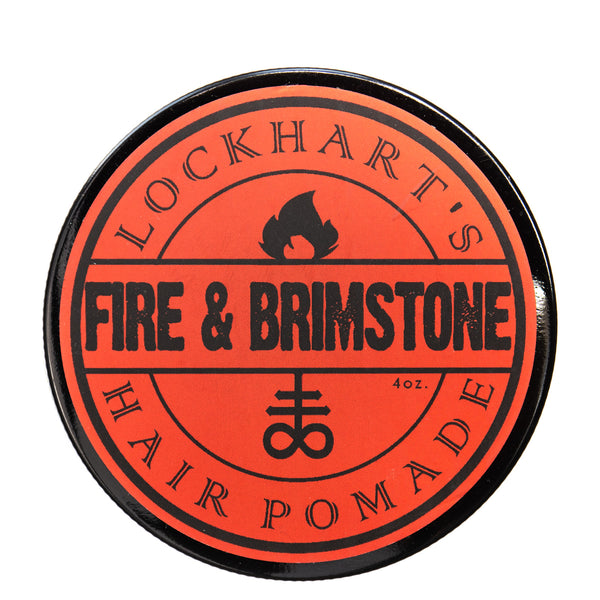 Lockhart's Fire & Brimstone Heavy Hold Pomade